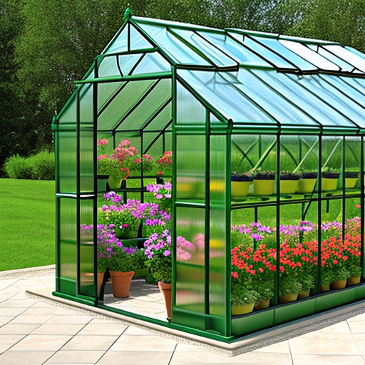 Greenhouse-Store Clear View Greenhouse